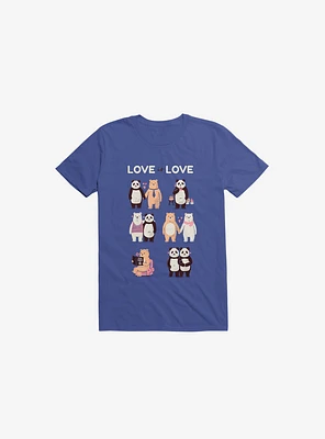 Love Is Love, Being Single Ok! Royal Blue T-Shirt