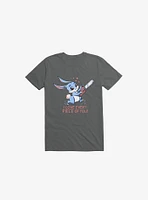 I Love Every Piece Of You Bunny Charcoal Grey T-Shirt