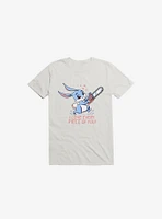 I Love Every Piece Of You Bunny White T-Shirt