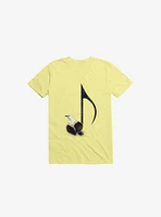 Born To Sing Corn Silk Yellow T-Shirt