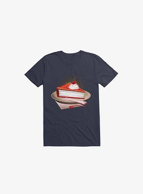 Food For The Brain Navy Blue T-Shirt