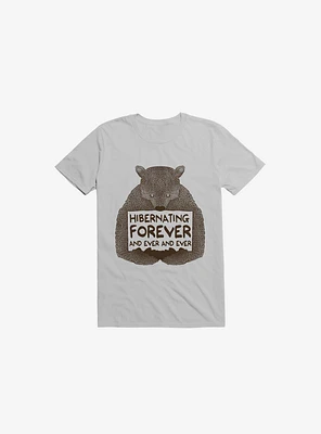 Hibernating Forever Ice Grey T-Shirt