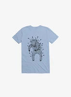 Life And Love Bear Light Blue T-Shirt