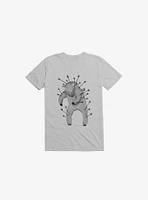 Life And Love Bear Ice Grey T-Shirt