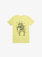 Life And Love Bear Corn Silk Yellow T-Shirt