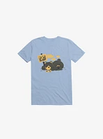 If You Love Me Let Sleep Bear Light Blue T-Shirt