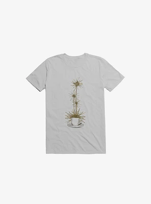 Midnight Flower Ice Grey T-Shirt