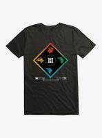 Harry Potter Hogwarts Houses Diamond Logo T-Shirt