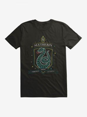 Harry Potter Slytherin Sketch Shield T-Shirt