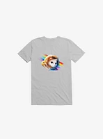 Astronaut Cat Ice Grey T-Shirt