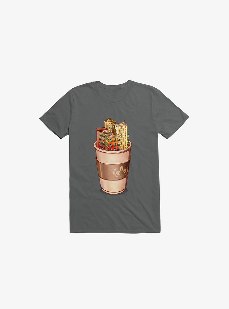 Coffee City Charcoal Grey T-Shirt