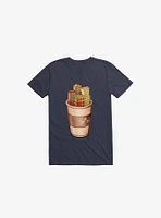 Coffee City Navy Blue T-Shirt