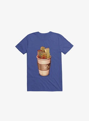 Coffee City Royal Blue T-Shirt