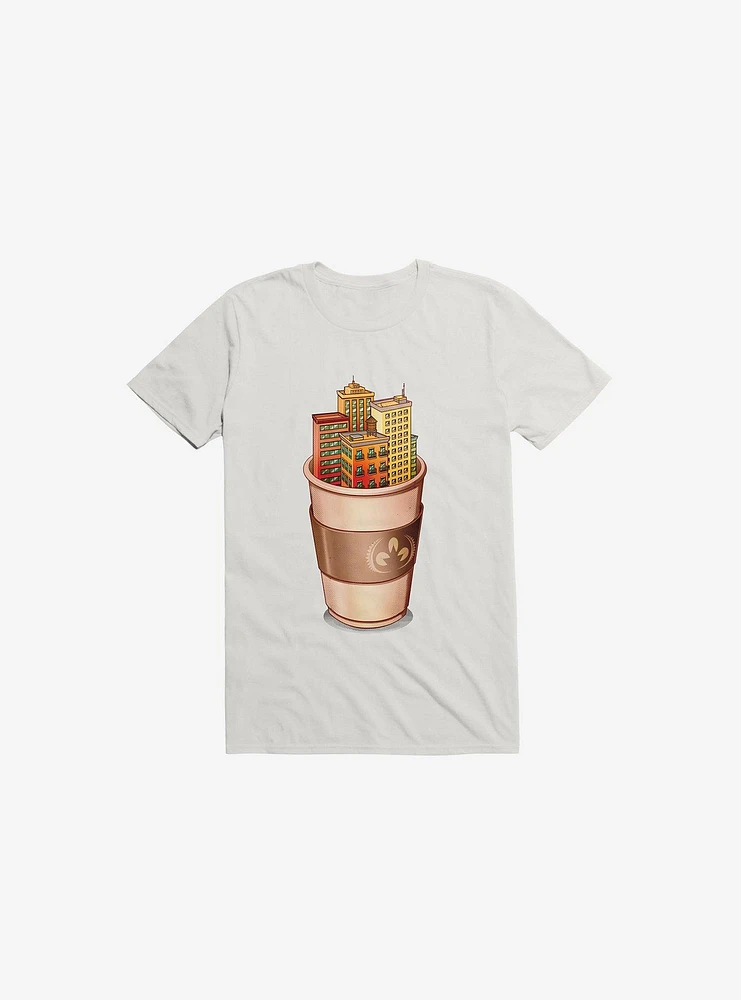 Coffee City White T-Shirt