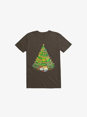 My Favorite Xmas Tree Brown T-Shirt