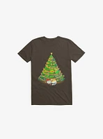 My Favorite Xmas Tree Brown T-Shirt