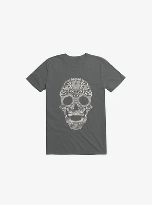 Feraenaturae Skull Charcoal Grey T-Shirt