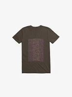 Furr Division Glitch Brown T-Shirt