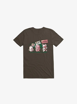 Go Vegan! Brown T-Shirt