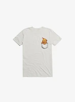 You're Always Inside My Heart Pocket White T-Shirt