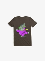 Hip Hop Hippo Brown T-Shirt