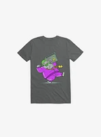 Hip Hop Hippo Charcoal Grey T-Shirt