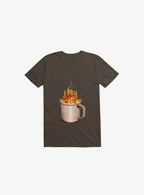 My Camp Of Tea Brown T-Shirt