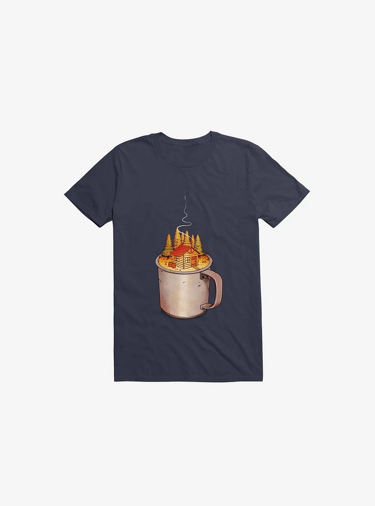 My Camp Of Tea Navy Blue T-Shirt