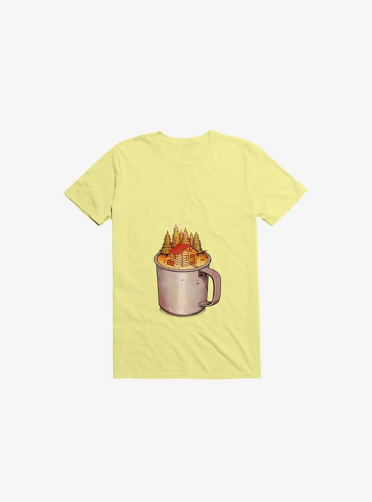 My Camp Of Tea Corn Silk Yellow T-Shirt