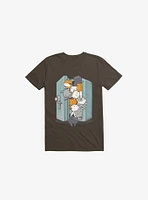 Treasure Cats Brown T-Shirt