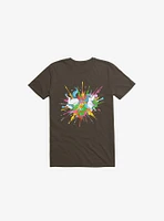 Unicorn Blast Brown T-Shirt