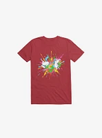 Unicorn Blast Red T-Shirt