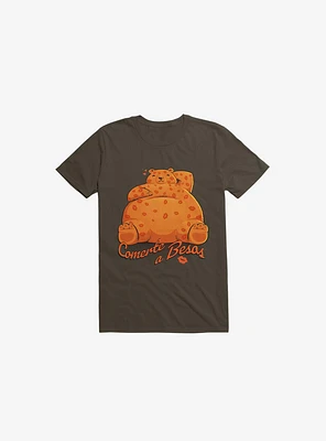 Quiero Comerte A Besos Bear Brown T-Shirt