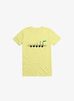 Biosphere Orchestra Corn Silk Yellow T-Shirt