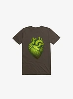 Cactus Heart Brown T-Shirt