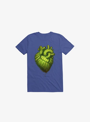 Cactus Heart Royal Blue T-Shirt