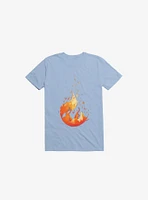 Falling Fox Light Blue T-Shirt