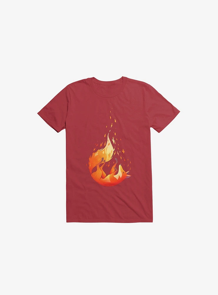 Falling Fox Red T-Shirt