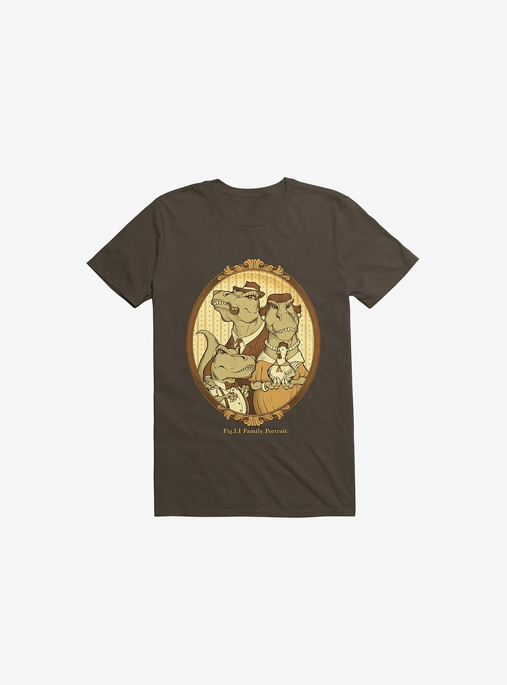 Family Portrait Dinosaur T-Shirt