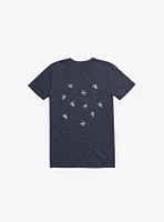 Gravity Reloaded Astronauts Navy Blue T-Shirt