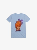 Heavy Heart Light Blue T-Shirt