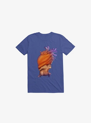 Heavy Heart Royal Blue T-Shirt