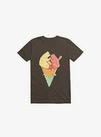 Me Melting Brown T-Shirt