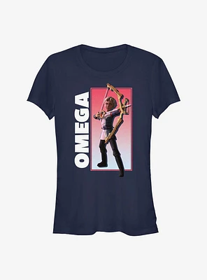 Star Wars: The Bad Batch Omega Bow Pose Girls T-Shirt