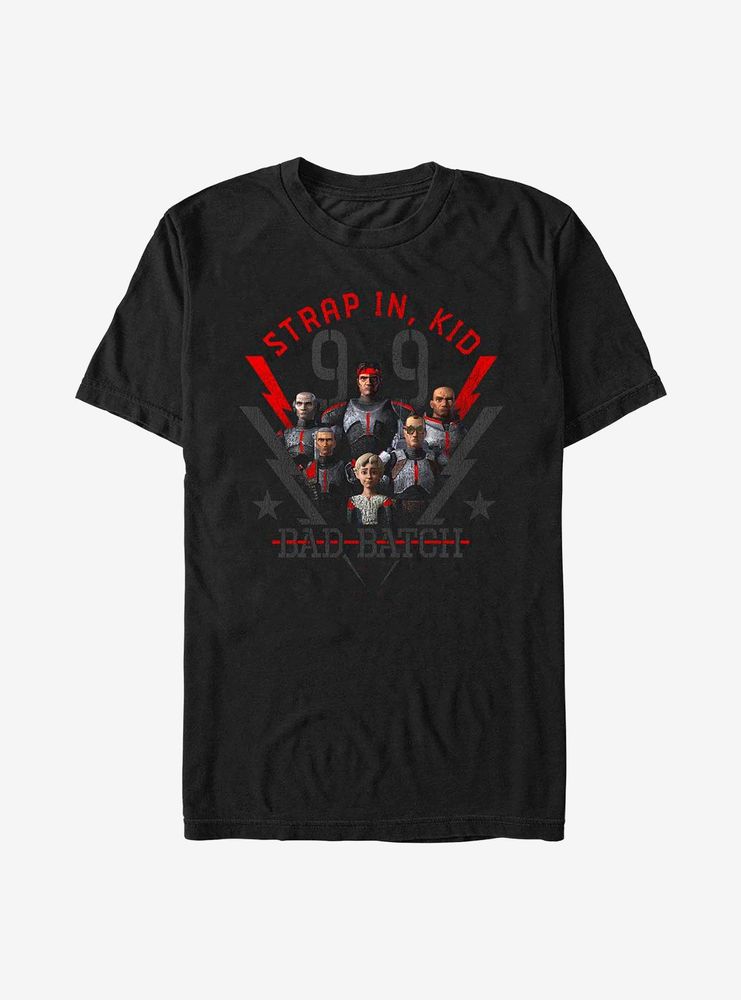 Star Wars: The Bad Batch Strap In, Kid T-Shirt