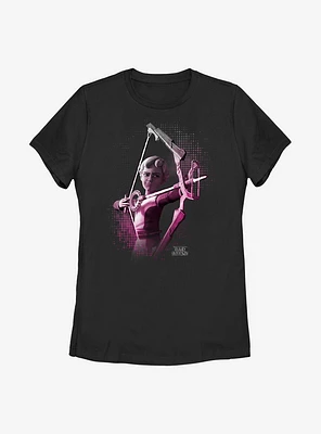 Star Wars: The Bad Batch Omega Bow Womens T-Shirt
