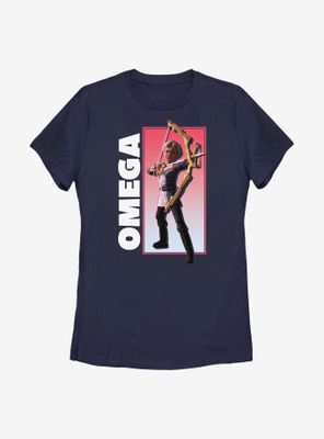 Star Wars: The Bad Batch Omega Bow Pose Womens T-Shirt