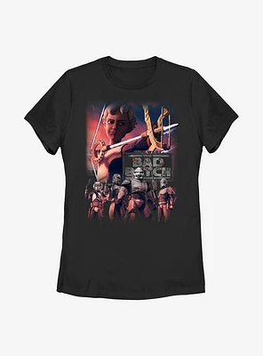 Star Wars: The Bad Batch Omega Poster Womens T-Shirt
