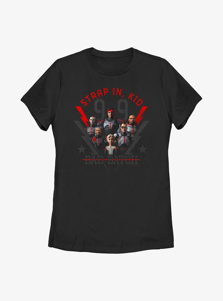 Star Wars: The Bad Batch Strap In, Kid Womens T-Shirt