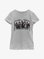 Star Wars: The Bad Batch Clone Force We're All You Need Youth Girls T-Shirt